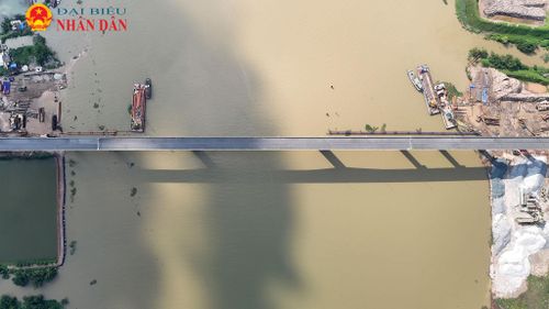 Cầu Văn Úc 2 với chiều dài hơn 2km, mặt cắt ngang 22,75m
