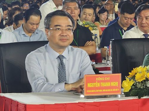 Trưởng Ban Chính sách, chiến lược Trung ương Nguyễn Thanh Nghị dự Lễ khai mạc