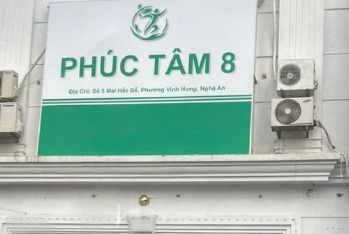 Bên ngoài cơ sở Phúc Tâm 8. ẢNH: C.A