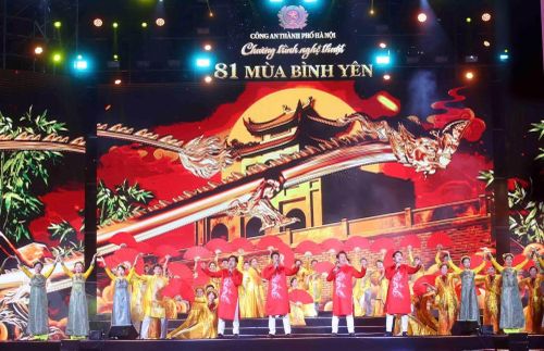 Hình ảnh Thăng Long gắn liền với mạch nguồn bình yên