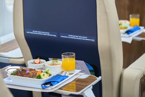 Hãng hàng không Berjaya Air ra mắt máy bay toàn ghế thương gia, dự kiến khai thác đường bay Subang (Malaysia) - Phú Quốc. Ảnh: Châu Sa.