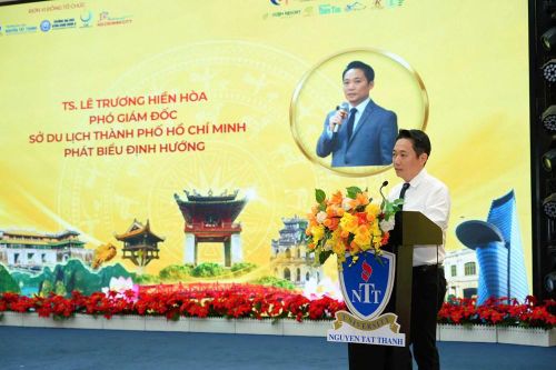TS. Lê Trương Hiền Hoà, Phó Giám đốc Sở Du lịch TP.HCM phát biểu