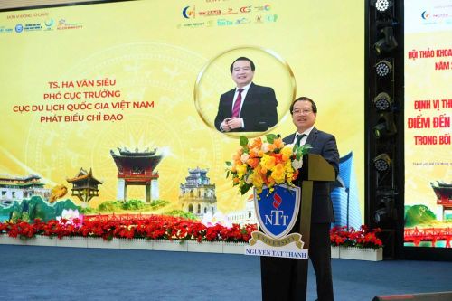 TS. Hà Văn Siêu, Phó Cục trưởng Cục Du lịch Quốc gia Việt Nam phát biểu