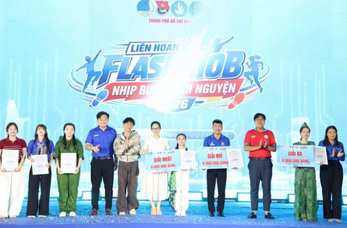Khép lại liên hoan, Ban tổ chức trao giải Nhất cho Câu lạc bộ Nghệ thuật SK, thuộc Đoàn phường Hiệp Bình.