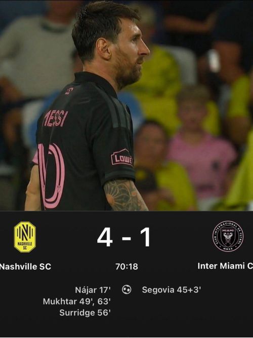 Inter Miami nhận thất bại nặng nề - Ảnh: ERJ Messi