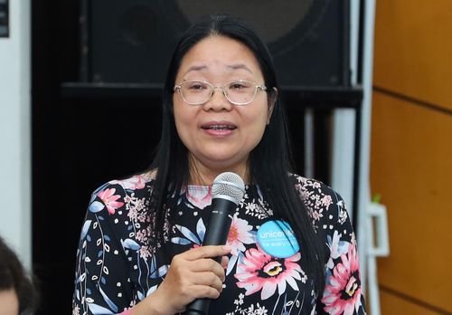 Bà Lê Anh Lan, chuyên gia giáo dục của UNICEF.