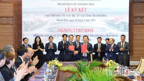 Công ty CP Tập đoàn SOVICO nghiên cứu Dự án nâng cấp Cảng Hàng không Thọ Xuân, với tổng vốn đầu tư 8.200 tỷ đồng.