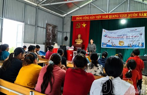 Những cuộc tuyên truyền của các cấp Hội LHPN đã tạo chuyển biến tích cực trong công tác phòng, chống MBN.