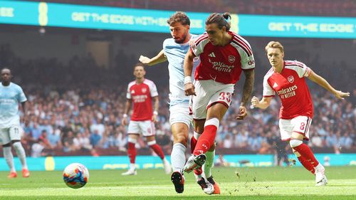Arsenal ghi bàn ở cơ hội đầu tiên. (Ảnh: Reuters)