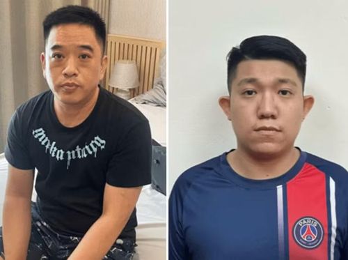 Các đối tượng Huang Limin (quốc tịch Trung Quốc), Lê Trung Hiếu, hai trong số các mắt xích quan trọng trong đường dây tội phạm.