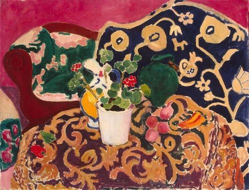  Bức tranh Nature morte Seville (Tĩnh vật Seville) được sáng tác vào năm 1910-1911 bởi họa sĩ người Pháp phái dã thú Henri Matisse. Ảnh: wikiart. 