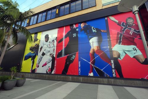 Kỳ vọng vào World Cup 2026 giúp Adidas tăng mạnh doanh số, song chi phí quảng bá lớn khiến lợi nhuận thấp hơn dự báo. Ảnh: Kirby Lee/Imagn Images.