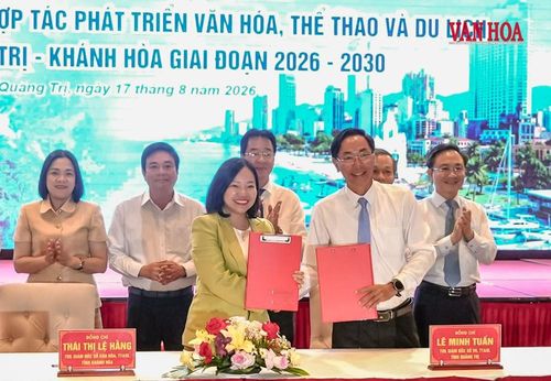 Sở VHTTDL hai tỉnh ký hợp tác phát triển văn hoá, thể thao và du lịch giai đoạn 2026-2030