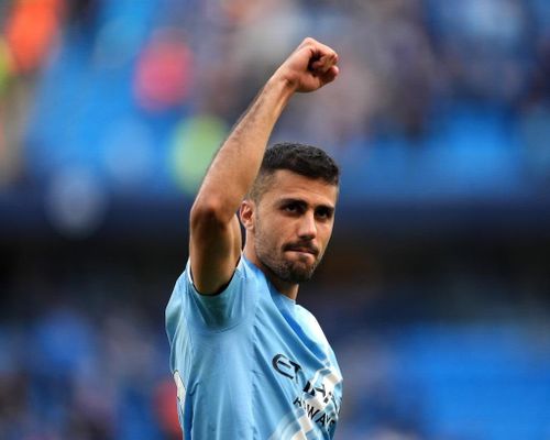 Barca kiên trì với Rodri. Ảnh: Reuters