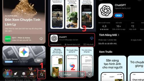 Các bước tải ChatGPT về iPhone đơn giản.