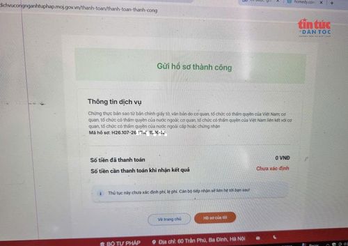 Sau một thời gian mò mẫm, người dùng cũng đã thực hiện gửi được hồ sơ nhưng không thanh toán trực tuyến qua QR như năm trước.