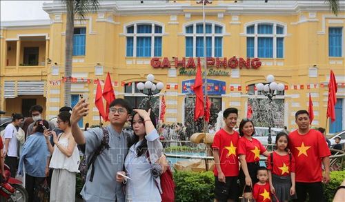 Ga Hải Phòng là điểm check-in lý tưởng của nhiều du khách.