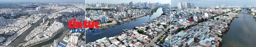 Di dời nhà ở ven kênh rạch là một trong những chương trình trọng điểm về chỉnh trang đô thị tại TP Hồ Chí Minh.