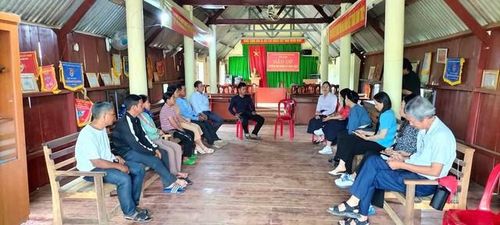 Sở Văn hoá, Thể thao và Du lịch tỉnh Lâm Đồng khảo sát các điểm triển khai du lịch cộng đồng.