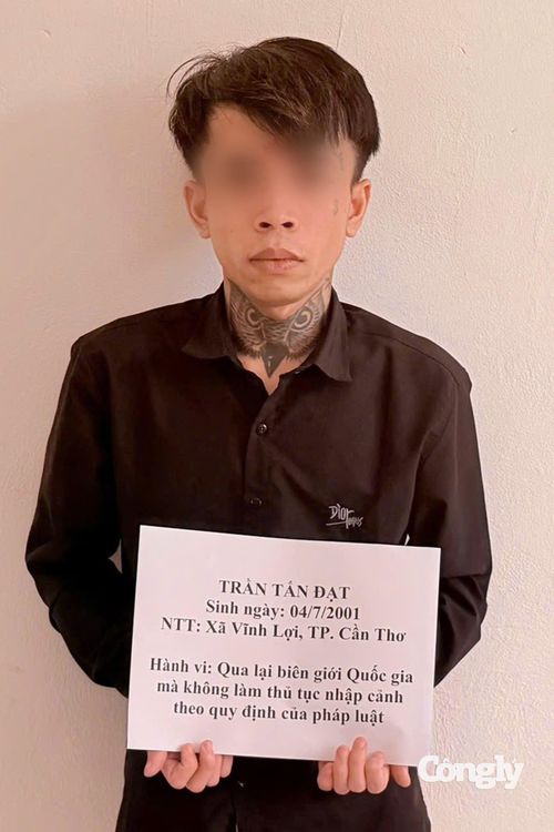 Đối tượng Trần Tấn Đạt.