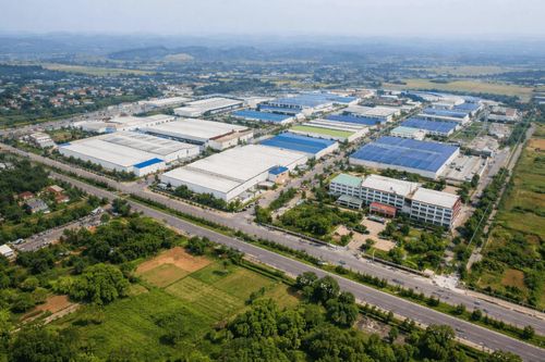 Khu công nghiệp Thượng Đình có tổng mức đầu tư khoảng 2.486 tỷ đồng. (Ảnh minh họa).