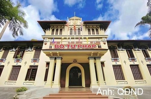 Trụ sở Bộ Tư pháp. Ảnh: Báo Quân đội nhân dân
