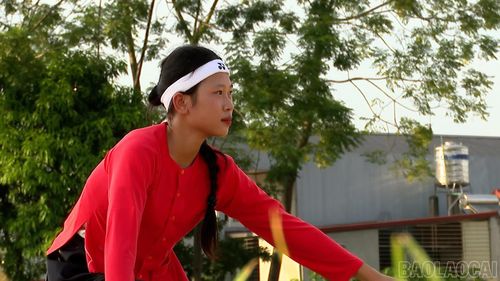 Vẻ đẹp của các nữ cầu thủ bóng đá xã Lục Yên.