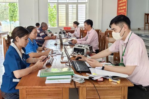 Giải ngân vốn tại xã Bắc Bình
