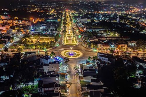 Đô thị La Gi về đêm