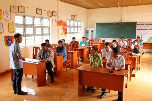Các chủ rừng thường xuyên tổ chức tuyên truyền, vận động đồng bào các dân tộc tại Lâm Đồng tham gia giữ rừng