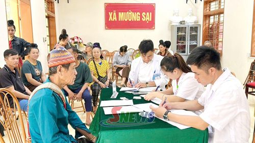 Xã Mường Sại hoàn thành khám sức khỏe miễn phí cho các đối tượng đợt 1.