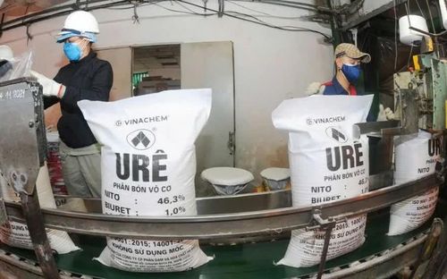 Công nhân vận hành dây chuyền sản xuất phân bón vô cơ tại Nhà máy Phân đạm Hà Bắc, tỉnh Bắc Ninh. Ảnh: Đức Thanh