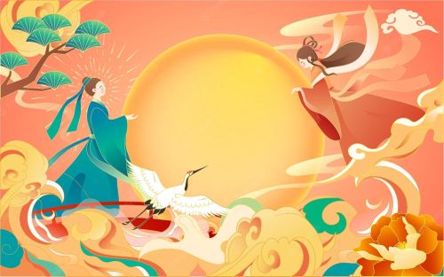 Ngày Thất tịch (7/7 âm lịch) là ngày Ngưu Lang Chức Nữ gặp nhau. (Ảnh: Pinterest)