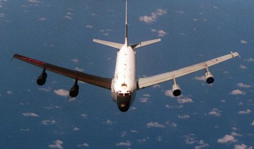 Máy bay RC-135S Cobra Ball. Ảnh Wikimedia Commons