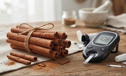 Trước khi thêm quế với liều đáng kể vào chế độ ăn, người bệnh đái tháo đường nên tham khảo ý kiến bác sĩ điều trị. Ảnh minh hoạ AI.