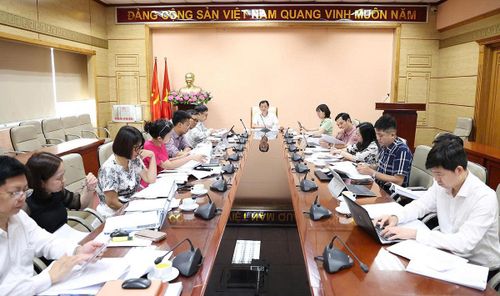 Quang cảnh cuộc họp. Ảnh: Trần Minh