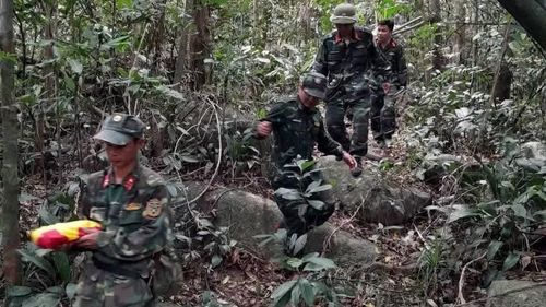 Hài cốt liệt sĩ được bảo quản và đưa về nơi thờ cúng. (Ảnh: Quốc Khánh)