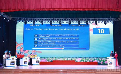 Đẩy mạnh ứng dụng công nghệ thông tin vào tổ chức cuộc thi.