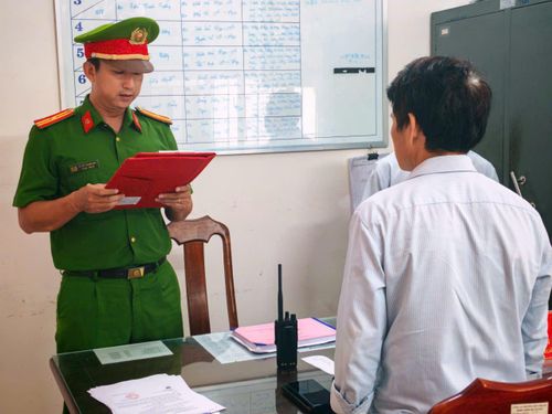 Khởi tố đối tượng Nguyễn Bảo Đông. (Ảnh CA)
