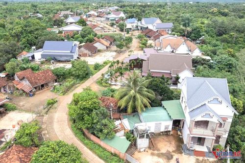 Một góc thôn Đoàn Kết. Ảnh: Hải Dương