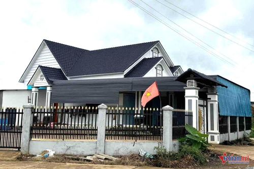 Một căn nhà mới xây dựng. Ảnh: Hải Dương