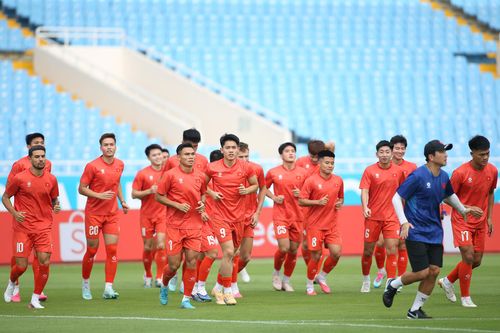 Được trở về sân nhà, Đình Bắc và các đồng đội rất tự tin.