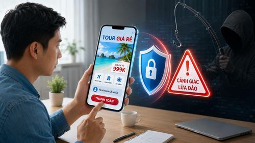 Du khách cần cảnh giác với quảng cáo tour giá rẻ bất thường, yêu cầu chuyển tiền vào tài khoản cá nhân. Ảnh minh hoạ