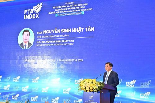 Thứ trưởng Bộ Công Thương Nguyễn Sinh Nhật Tân. Ảnh: Bộ Công Thương