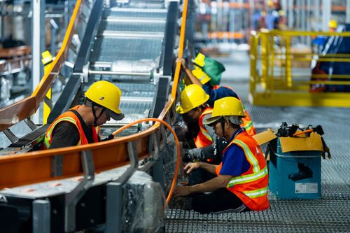 Dây chuyền được lắp đặt trong tổng thời gian khoảng 8 tháng