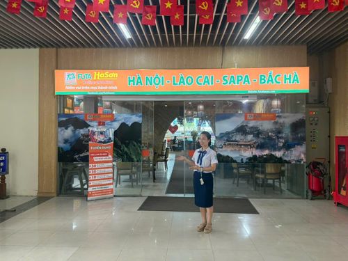 Ở Bến xe Mỹ Đình cũng có các phòng chờ vip phục vụ hành khách trước chuyến đi. 