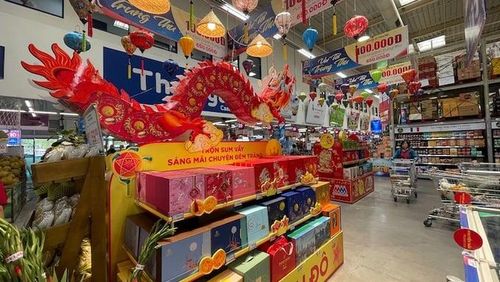 Bánh Trung thu "phủ sóng" các siêu thị.