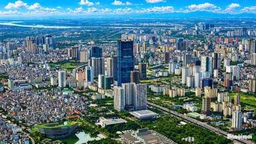 Quy hoạch tổng thể Thủ đô tầm nhìn 100 năm đặt ra mô hình phát triển đa cực, đa trung tâm. Ảnh: Phạm Hùng