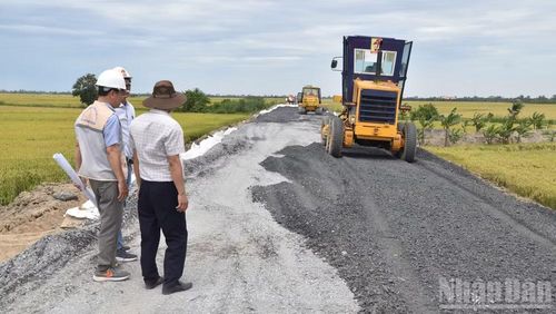 Dự án đang được tăng tốc để về đích.