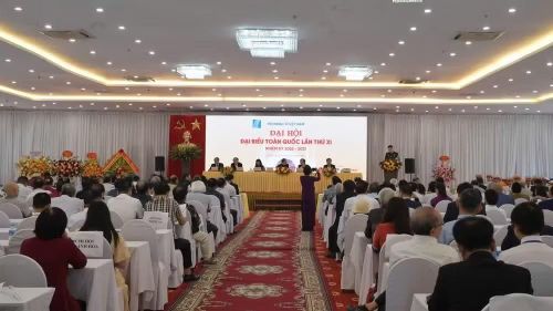 Đại hội đại biểu toàn quốc lần thứ XI của Hội Nhạc sĩ Việt Nam. (Ảnh: VIỆT SỸ)